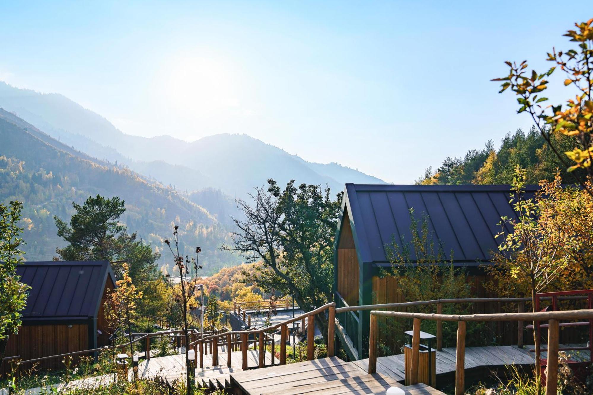 Qazaq Auyl Eco Hotel 알마티 외부 사진